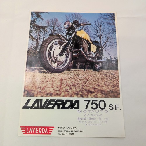 Brochure catalogo moto laverda - brochure,