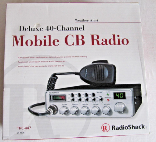 Radio shack deluxe 40 - radio,