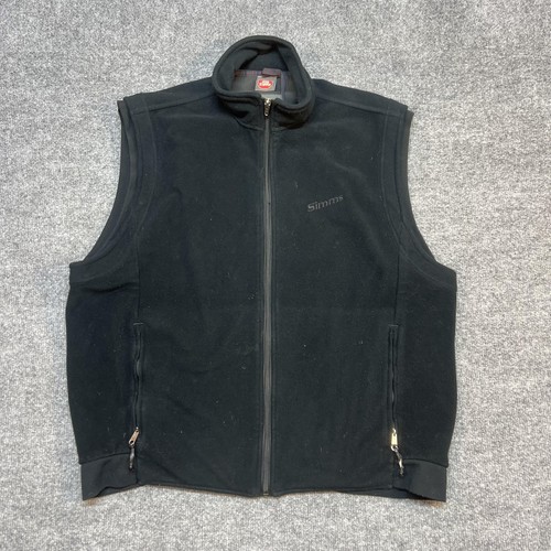 Gilet simms uomo grande nero - uomo,