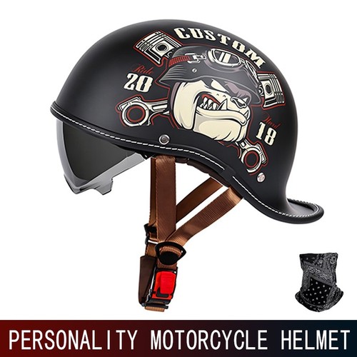 Casco moto retrò - casco,
