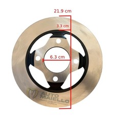 DISCO FRENO ANT LIGIER MICROCAR M.GO M8 IXO JS50