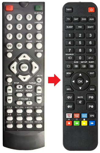 Telecomando adatto per audiola - telecomando,