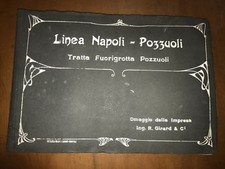 LINEA NAPOLI POZZUOLI, FUORIGROTTA POZZUOLI, IMPRESA GIRARD - 25 FOTO D'EPOCA