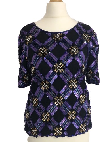 Top donna vintage seta - top,