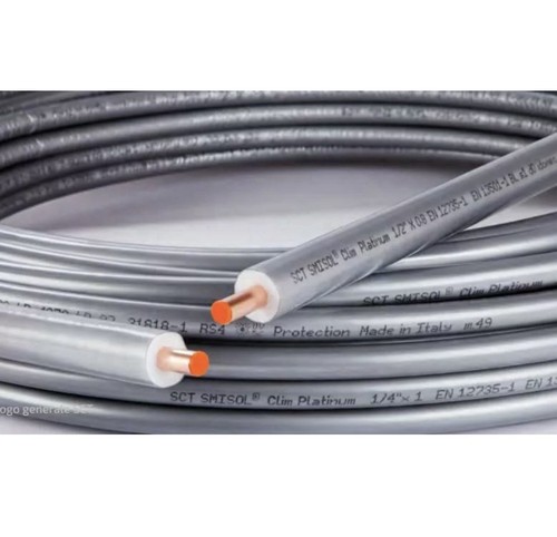 Tubo rame 50mt smisol ø - 3/8",