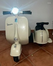 moto elettrica per bambini  Vespa con sidecar laterale,