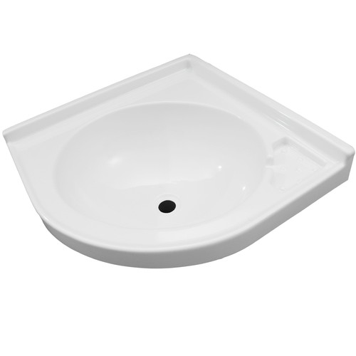 Lavabo angolare per camper - lavabo,