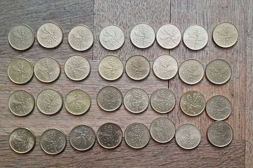 Lotto monete 20 lire - 32,