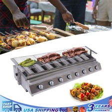 8 Burner Party Event BBQ Gas