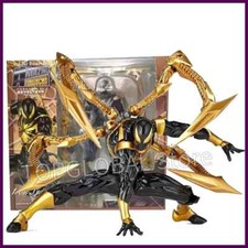Modellino bambola Kaiyodo Revoltech Amazing Yamaguchi Iron Spider-Man action figure