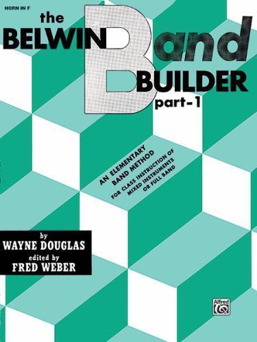 Belwin band builder part - belwin,