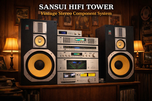 Sansui hifi tower rare - tower, 🌈rare🌈