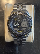 OROLOGIO DA UOMO C300-Q00842 CITIZEN NAVIHAWK WORLD TIME QUADRANTE BLU JC3-11