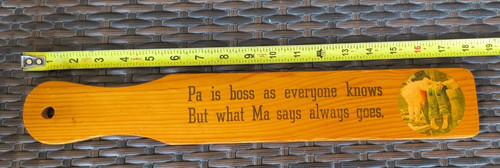 Pagaia vintage legno - pagaia,