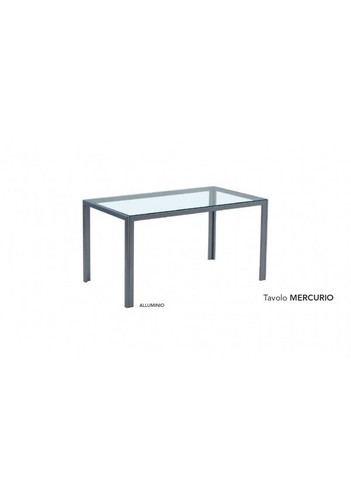 Tavolo piano vetro modello - tavolo,
