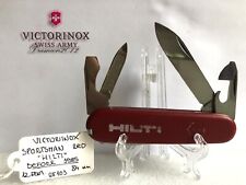 COLTELLINO VICTORINOX SPORTSMAN RED 84MM 12 FUNZ SWISS ARMY KNIFE PRE 1991 HILTI