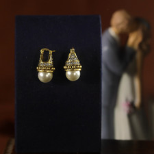 Orecchini Dormeuse Dorato