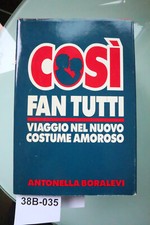 LIBRO COSI' FAN TUTTI VIAGGIO