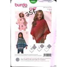 Poncho per bambini Burda Kids