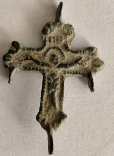 Ciondolo crocifisso bronzo - crocifisso, in