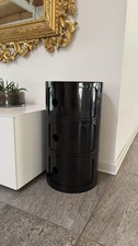 Comodino tre elementi Nero -