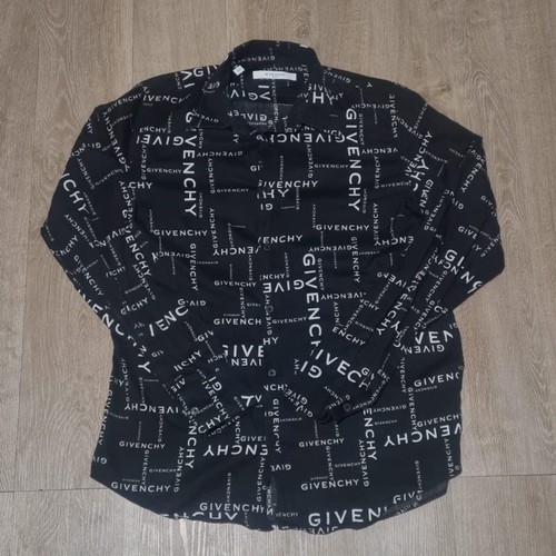 Camicia givenchy bianca nera - camicia,