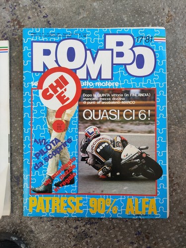 Riviste rombo 1981 f1 - rombo,