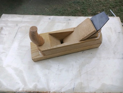 Pialla mano legno vintage - a,