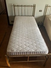 2 letti singoli in ottone