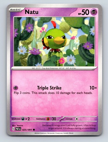 Natu attacco triple - hp, 50