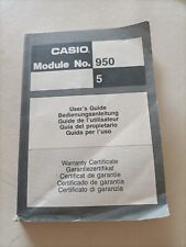 CASIO Libretto d'istruzione
