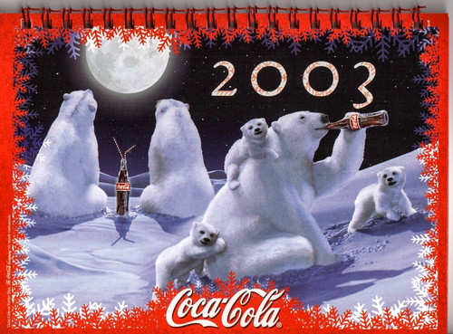 Coca cola calendario 2003 self - coca-cola,