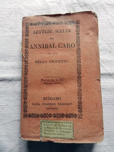 Lettere scelte annibal caro - scelte,
