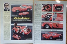 Ferrari 250 GTO in 1-18 e 1-43 di Kyosho..un report modello #0905m