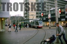 35mm Slide HOLLAND RET Rotterdam Tram Strassenbahn 715 2000 Orig