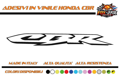 Adesivi moto honda cbr 600 - adesivi,