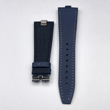 Vacheron Constantin Overseas cinturino pelle blu blue strap 24/18 mm
