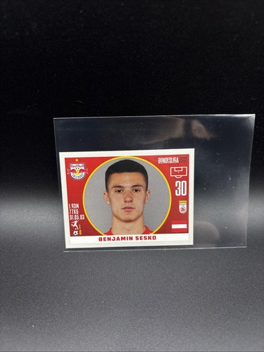Adesivo benjamin sesko rookie - adesivo,