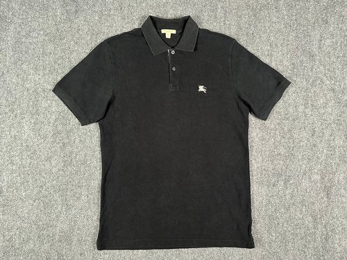 Polo uomo burberry brit - uomo, nera