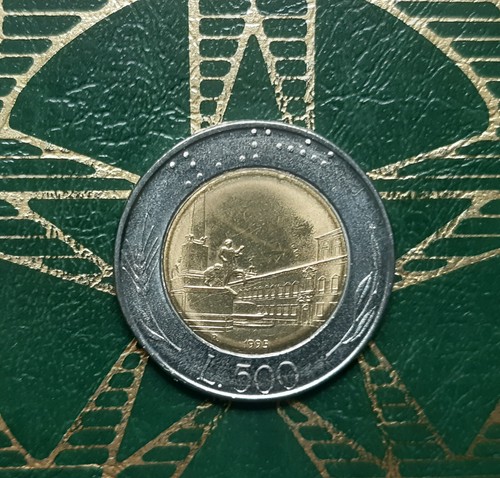500 lire 1995 - lire, (bicolore