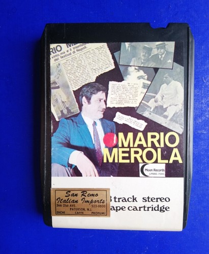 Cassetta stereo 8 mario - cassetta,