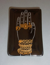 PIERO FORNASETTI MILANO PORCELAIN PLATE TRAY NEW IN BOX