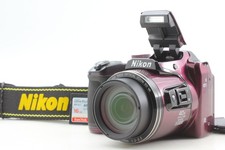 [Quasi come nuova+++/scheda SD] Nikon Coolpix B500 16,0 megapixel fotocamera digitale prugna dal GIAPPONE