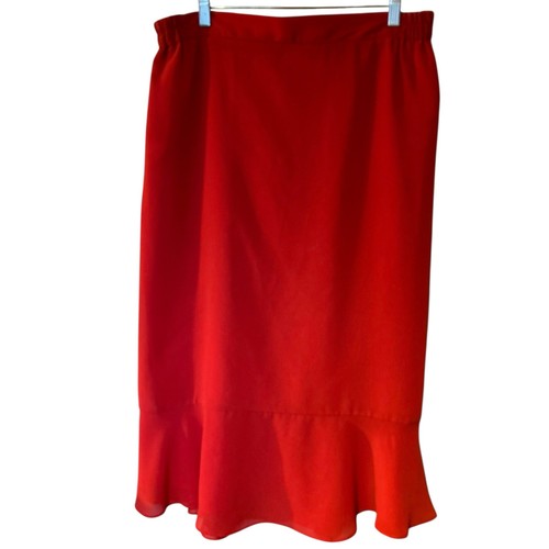 Gonna midi tromba rossa tally - gonna,