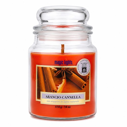 Candela giara 510g arancio - 510g,