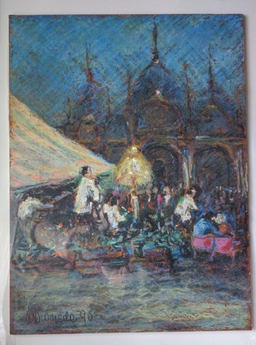 Quadro tavola pastelli