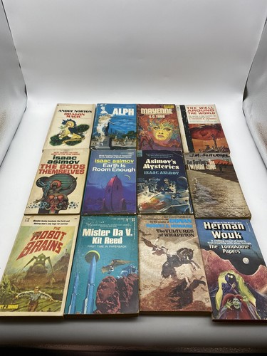 Lot vintage sci fi - 12,