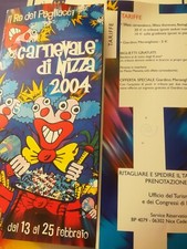 CARNIVAL PROGRAM NICE 2004