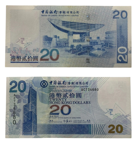 Hong kong dollari - kong:, 20