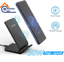 Caricatore Wireless 30W Universale Pieghevole – Ricarica Rapida per Smartphone